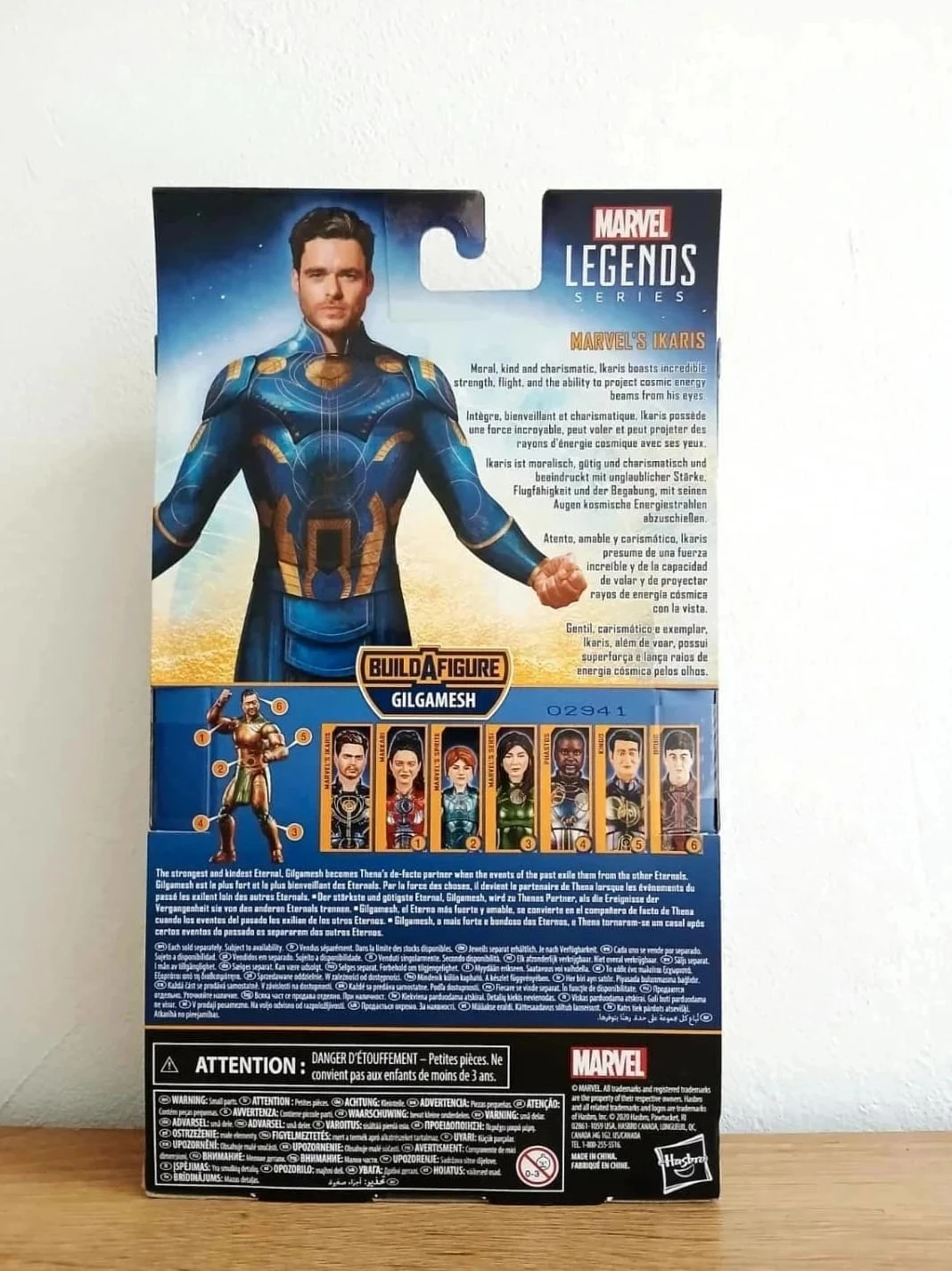 Figurinha Marvel Legends The Eternals Marvel's Ikaris – photo 3
